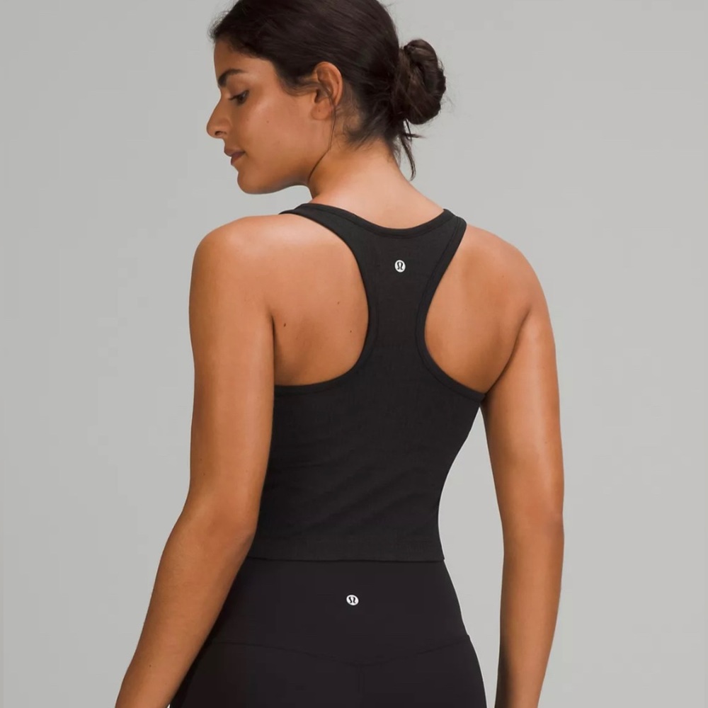 Ebb to Street Cropped Racerback Tank Top